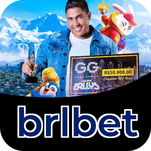 Interface do aplicativo brlbet mostrando jogos disponíveis no iOS e Android